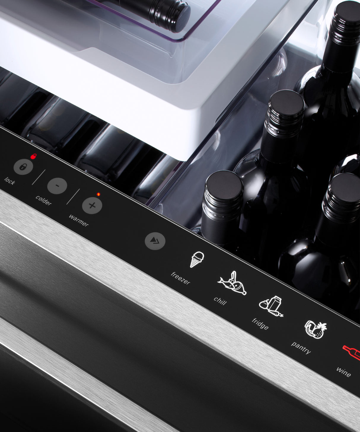 Fisher & Paykel 36 inch Series 9 Integrated CoolDrawer feature detail, view 1