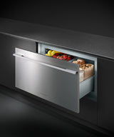 Fisher & Paykel 36 inch Series 9 Integrated CoolDrawer installed in kitchen, additional view
