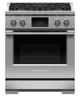 Fisher & Paykel RDV3-304-N 30-inch Professional Dual Fuel 4 Burner Range, Natural Gas - Image 1