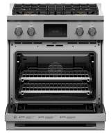 Fisher & Paykel RDV3-304-L 30-inch Professional Dual Fuel 4 Burner Range, LPG - Image 2