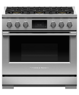 Fisher & Paykel RDV3-366-N 36-inch Professional Dual Fuel 6 Burner Range, Natural Gas - Image 1