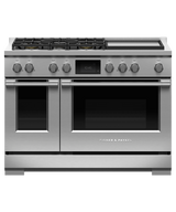 Fisher & Paykel RDV3-485GD-L 48-inch Professional Dual Fuel Range with Griddle, LPG - Image 1