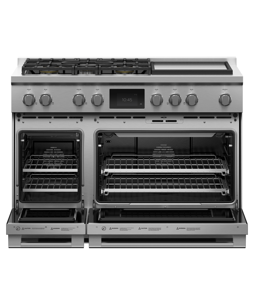 Fisher & Paykel RDV3-485GD-L 48-inch Professional Dual Fuel Range with Griddle, LPG - Image 3