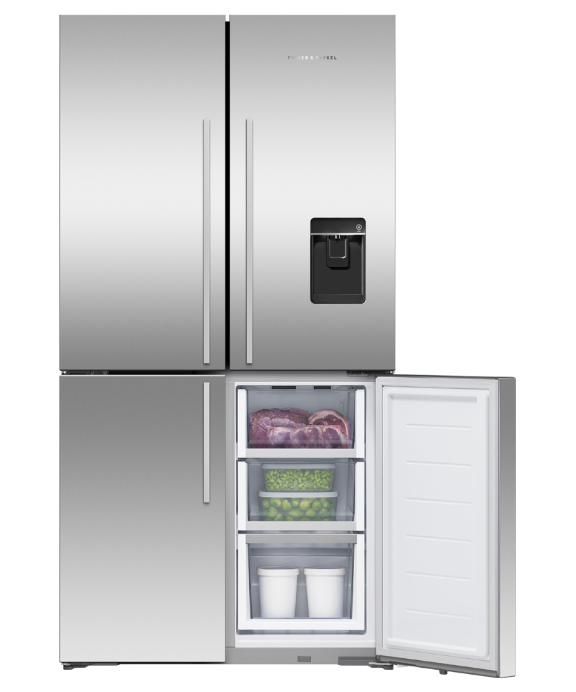 Fisher & Paykel RF203QDUVX1 Quad Door Refrigerator Freezer - Image 4