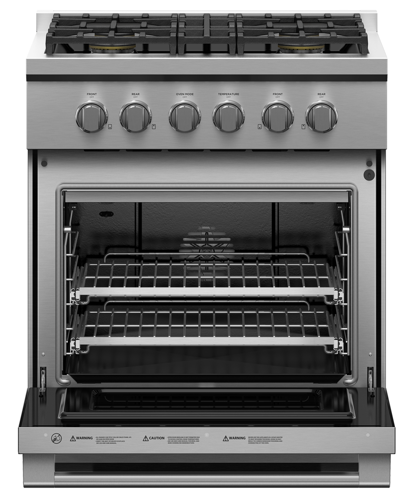 Fisher & Paykel RGV3-304-N Range - Angle View