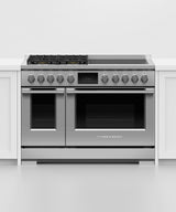 Fisher & Paykel RHV3-484-L 48" Series 11 Professional Dual Fuel 4 Burner + 4 Zone Induction Self-Cleaning Range, LPG - In-Situ Kitchen View