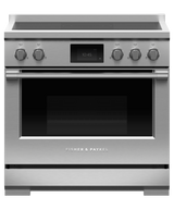 Fisher & Paykel RIV3-365 36 inch Professional Induction Range - front studio view