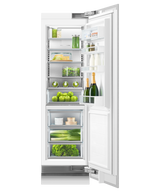 Fisher & Paykel RS2484SRHK1 column refrigerator with panel, open door view
