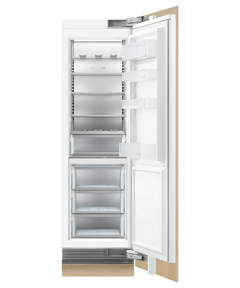 Fisher & Paykel RS2484SRK1 column refrigerator angled studio view