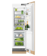 Fisher & Paykel RS2484SRK1 column refrigerator open door studio view