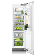 Fisher & Paykel RS2484SRK1 column refrigerator with panel, open door view