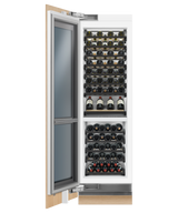 Fisher & Paykel RS2484VL2K1 wine cabinet open door studio view