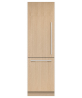 Fisher & Paykel RS2484WLUK1 24" Series 9 Integrated Column Refrigerator Freezer, Ice & Water, Panel Ready, Left Hinge - Front View