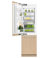 Fisher & Paykel RS2484WLUK1 24" Series 9 Integrated Column Refrigerator Freezer, Ice & Water, Panel Ready, Left Hinge - Detail View
