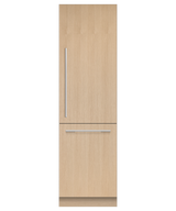 Fisher & Paykel RS2484WRUK1 24" Series 9 Integrated Column Refrigerator Freezer, Ice & Water, Panel Ready, Right Hinge - Front View
