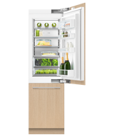 Fisher & Paykel RS2484WRUK1 24" Series 9 Integrated Column Refrigerator Freezer, Ice & Water, Panel Ready, Right Hinge - Detail View