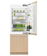 Fisher & Paykel RS3084WRUK1 30" Series 9 Integrated Column Refrigerator Freezer, Ice & Water, Panel Ready, Right Hinge - Detail View