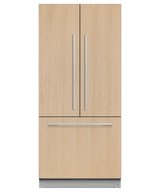 Fisher & Paykel 32 inch Series 7 Integrated French Door Refrigerator Freezer, panel ready, front view