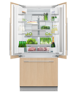 Fisher & Paykel 32 inch Series 7 Integrated French Door Refrigerator Freezer, panel ready, third view