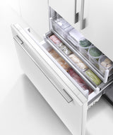 Fisher & Paykel 36 inch Series 7 Integrated French Door Refrigerator Freezer feature detail