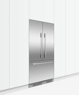 Fisher & Paykel 36 inch Series 7 Integrated French Door Refrigerator Freezer installed in kitchen, fourth view