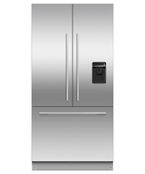 Fisher & Paykel 36 inch Series 7 Integrated French Door Refrigerator Freezer, panel ready, front view