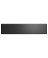 Fisher & Paykel VB24SDEB1 24-inch Minimal Vacuum Seal Drawer, Black - Front View