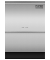 Fisher & Paykel DD24DT2NX9 Series 7 Contemporary Tall Double DishDrawer Dishwasher, Stainless Steel - Image 1