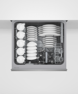 Fisher & Paykel DD24DT2NX9 Series 7 Contemporary Tall Double DishDrawer Dishwasher, Stainless Steel - Image 2