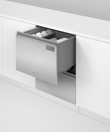 Fisher & Paykel DD24DT2NX9 Series 7 Contemporary Tall Double DishDrawer Dishwasher, Stainless Steel - Image 3