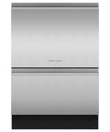 Fisher & Paykel DD24DT4NX9 Series 9 Contemporary Tall Double DishDrawer Dishwasher, Stainless Steel - Image 1