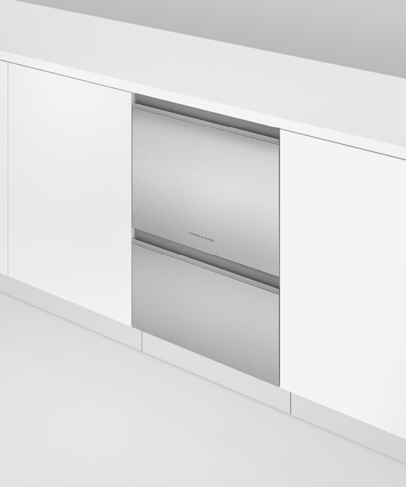 Fisher & Paykel DD24DT4NX9 Series 9 Contemporary Tall Double DishDrawer Dishwasher, Stainless Steel - Image 4