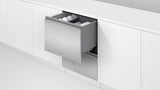 Fisher & Paykel DD24DT4NX9 Series 9 Contemporary Tall Double DishDrawer Dishwasher, Stainless Steel - Image 7