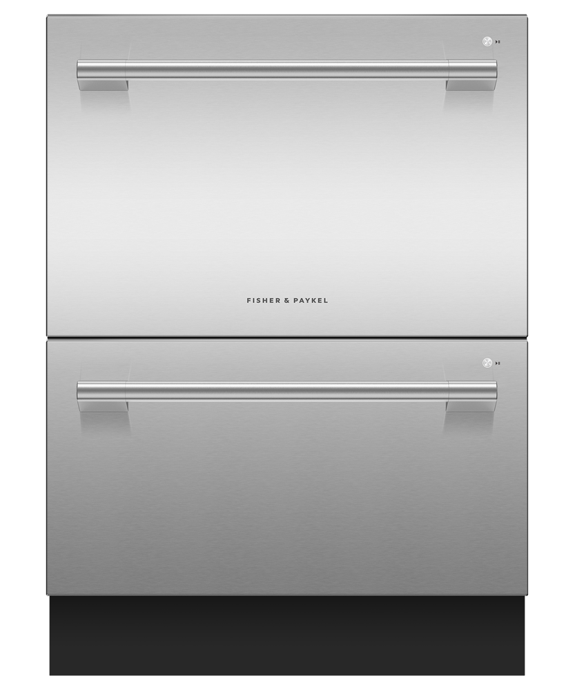 Fisher & Paykel DD24DV2T9_N Series 9 Professional Tall Double DishDrawer Dishwasher, Stainless Steel - Image 1