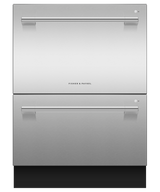 Fisher & Paykel DD24DV2T9_N Series 9 Professional Tall Double DishDrawer Dishwasher, Stainless Steel - Image 1