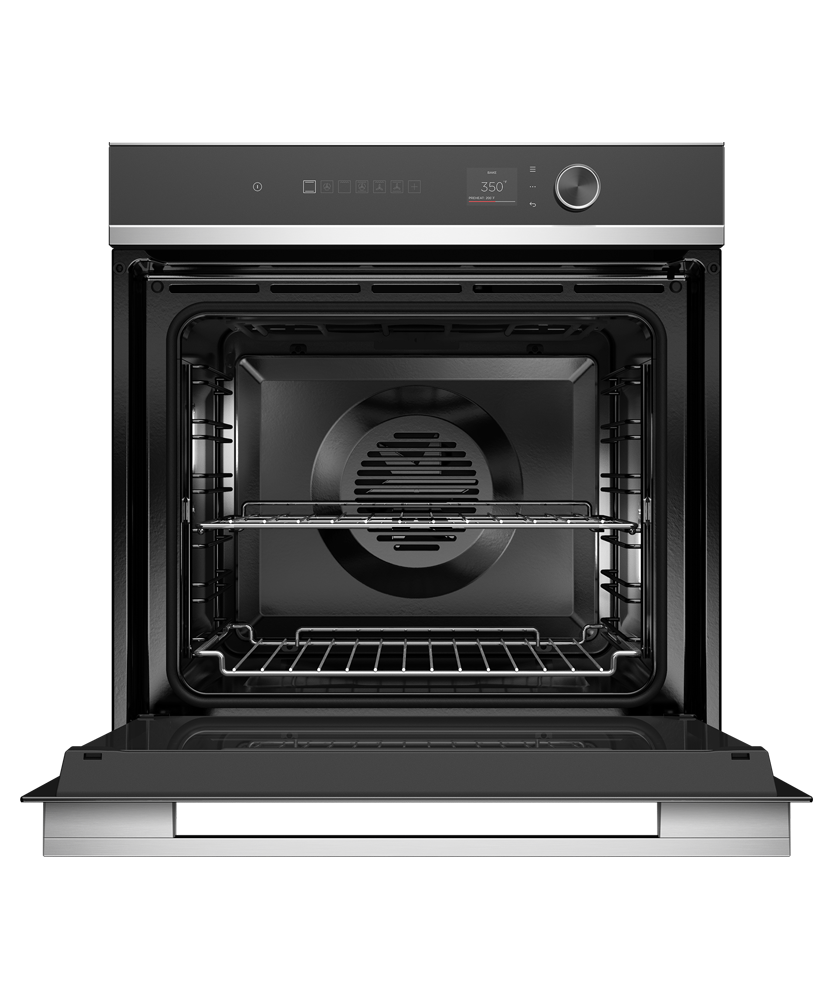 Fisher & Paykel OB24SD11PLX1 24" Series 7 Contemporary Self-Cleaning Oven, 11 Function - Angle View