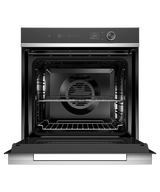 Fisher & Paykel OB24SD11PLX1 24" Series 7 Contemporary Self-Cleaning Oven, 11 Function - Angle View
