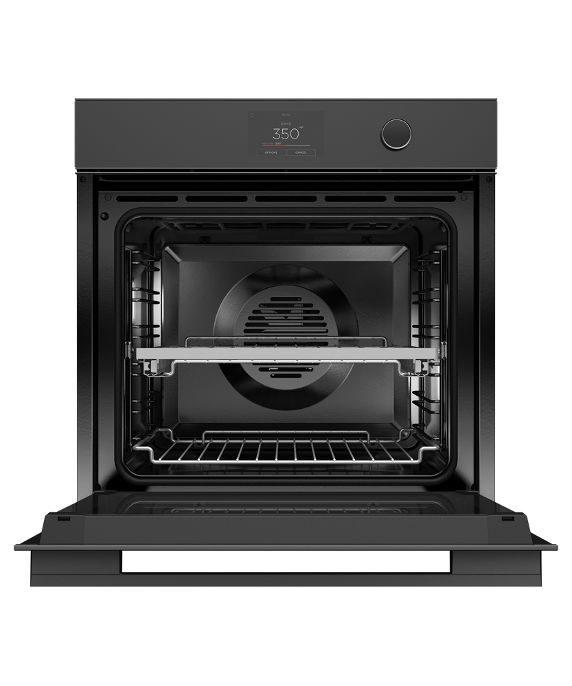Fisher & Paykel OB24SMPTDB1 24" Series 9 Minimal Self-Cleaning Oven, 16 Function - Angle View