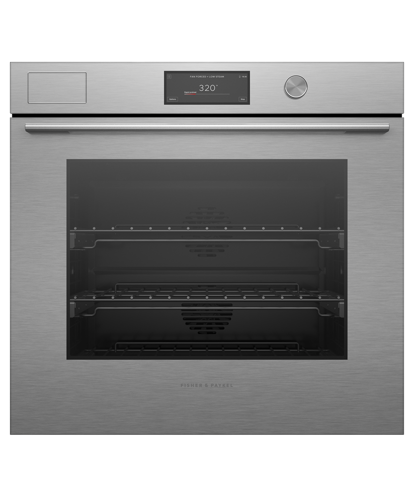 Fisher & Paykel OB30SCPSUDX3 30" Series 11 Contemporary Self-Cleaning Steam Assist Oven - Front View