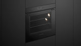 Fisher & Paykel OB30SMPUB3 30" Series 9 Minimal Self-Cleaning Oven - In-Situ Kitchen View with Lights On
