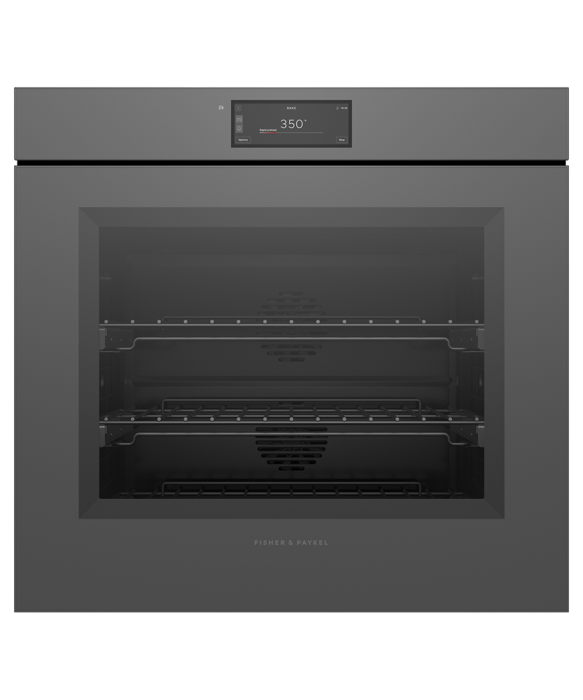 Fisher & Paykel OB30SMPUNG3 30" Series 9 Minimal Handleless Self-Cleaning Oven - Front View