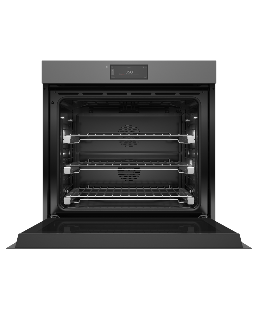 Fisher & Paykel OB30SMPUNG3 30" Series 9 Minimal Handleless Self-Cleaning Oven - Angle View