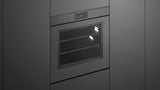 Fisher & Paykel OB30SMPUNG3 30" Series 9 Minimal Handleless Self-Cleaning Oven - In-Situ Kitchen View with Lights On