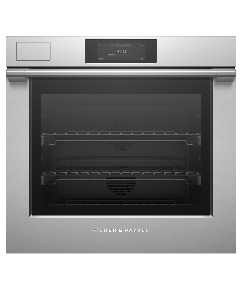 Fisher & Paykel OB30SPPSUX3 30-inch Professional Self-Cleaning Steam Assist Oven - Front View