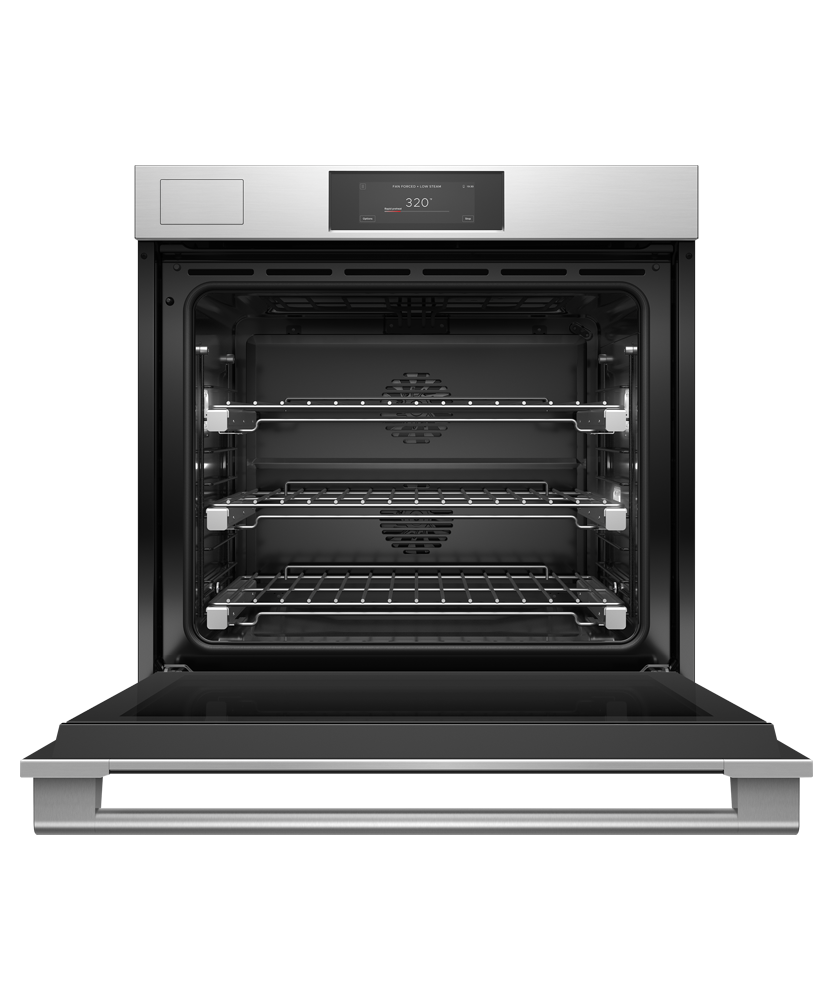 Fisher & Paykel OB30SPPSUX3 30-inch Professional Self-Cleaning Steam Assist Oven - Angle View