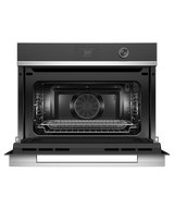 Fisher & Paykel OM24NDTDX1 Contemporary Compact Convection-Speed Oven - Angle View