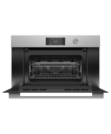 Fisher & Paykel OM30NCTDX3 30-inch Contemporary Compact Convection-Speed Oven - Front View Alternate