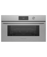 Fisher & Paykel OM30NCUDX3 30-inch Contemporary Compact Convection-Speed Oven - Front View