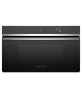 Fisher & Paykel OM30NDTDX1 30 inch Contemporary Compact Convection-Speed Oven, Stainless Steel - front view