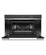 Fisher & Paykel OM30NDTDX1 Contemporary Compact Convection-Speed Oven - angled view